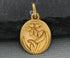 Gold Vermeil on Sterling Silver Magnolia Blossom Charm -- VM/CH4/CR128